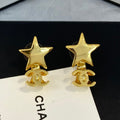 Chanel Star Earrings